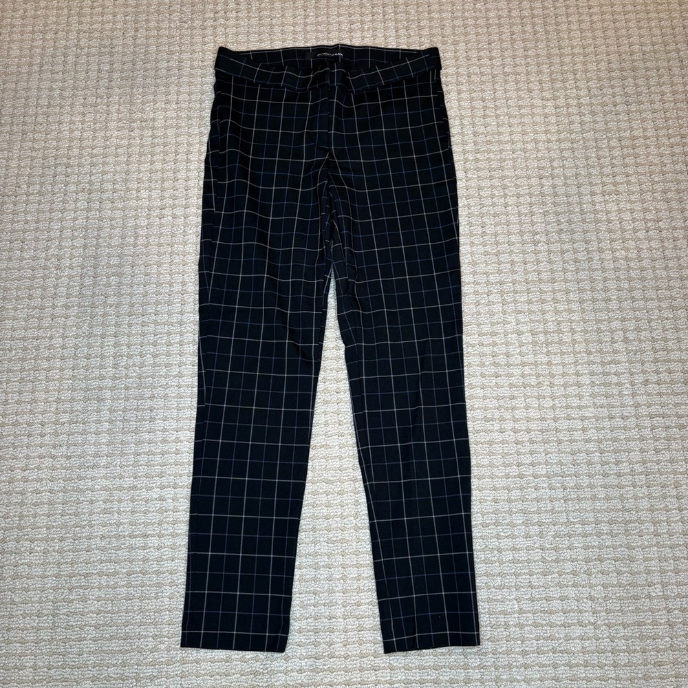 Amanda & Chelsea Windowpane Ankle Pants